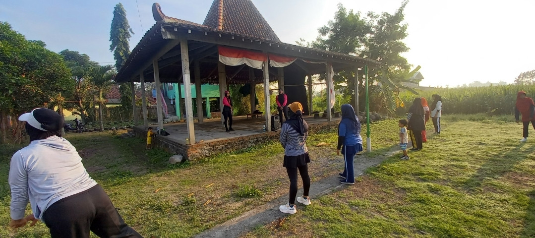 Senam Sehat perdana di dusun Kwadungan