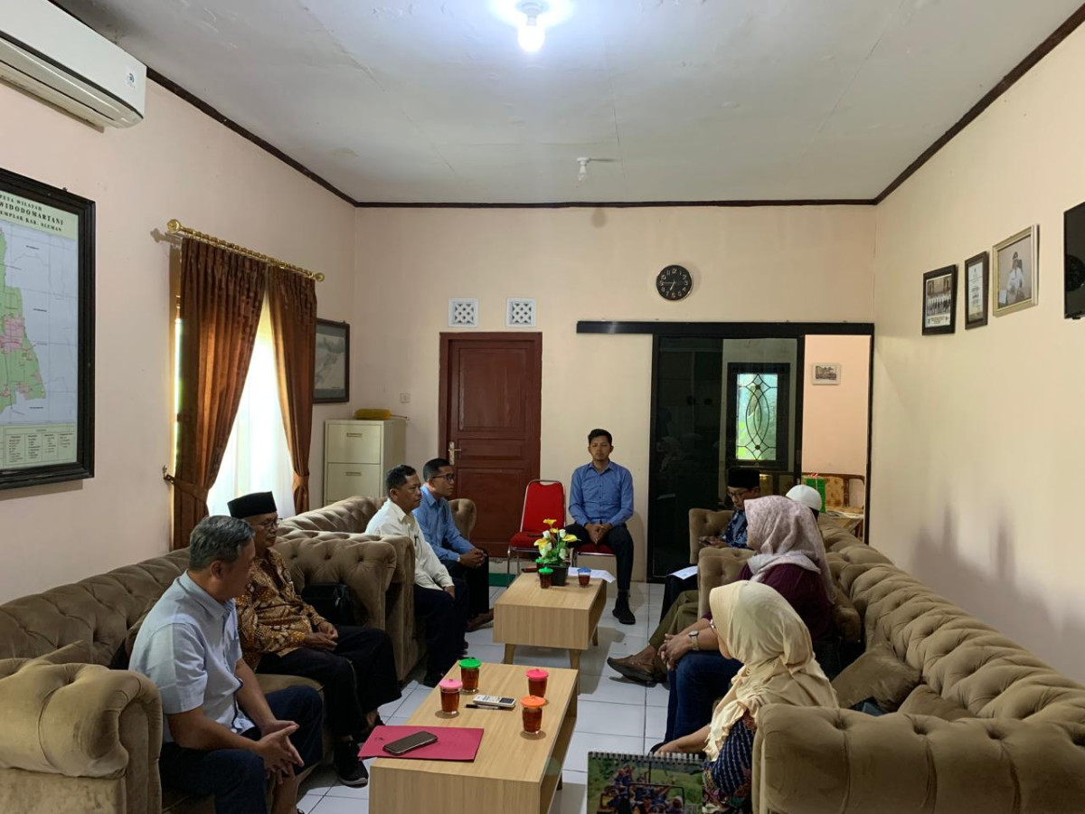 Penyerahan RAPBKal Kepada BPKal Kalurahan Widodomartani