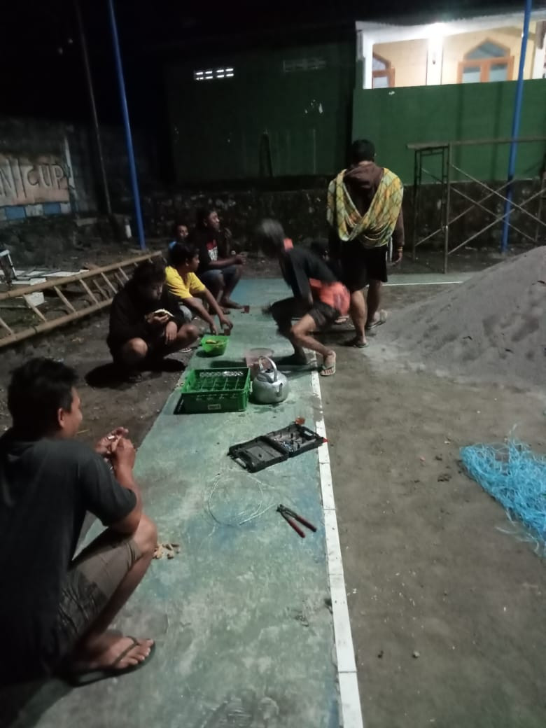 Gotong royong dusun jimat