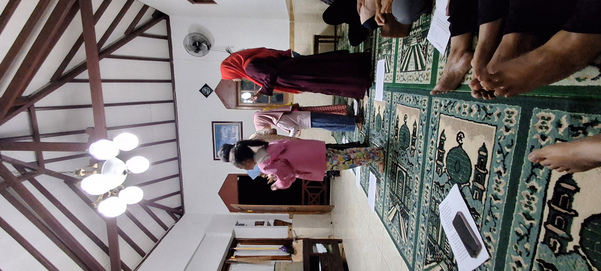 Latihan shalawat untuk peringatan Maulid Nabi