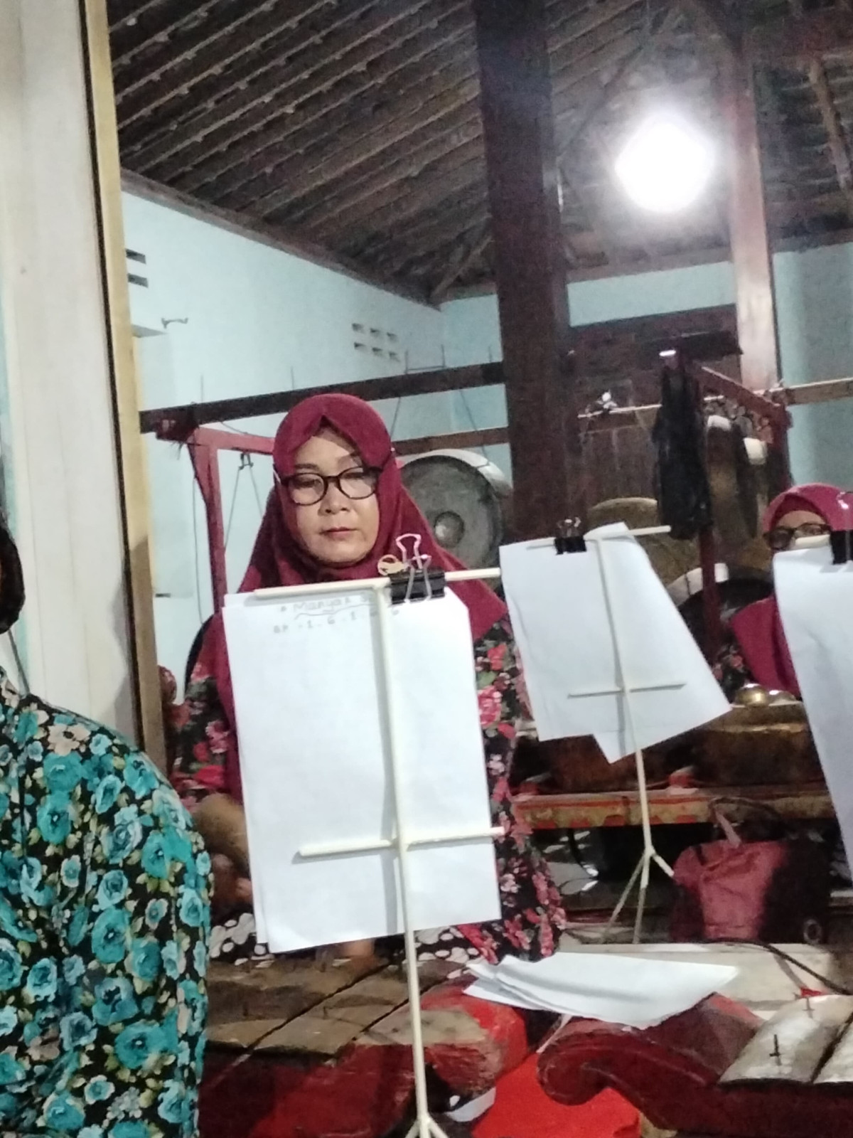 Latihan karawitan  Kalijeruk 2