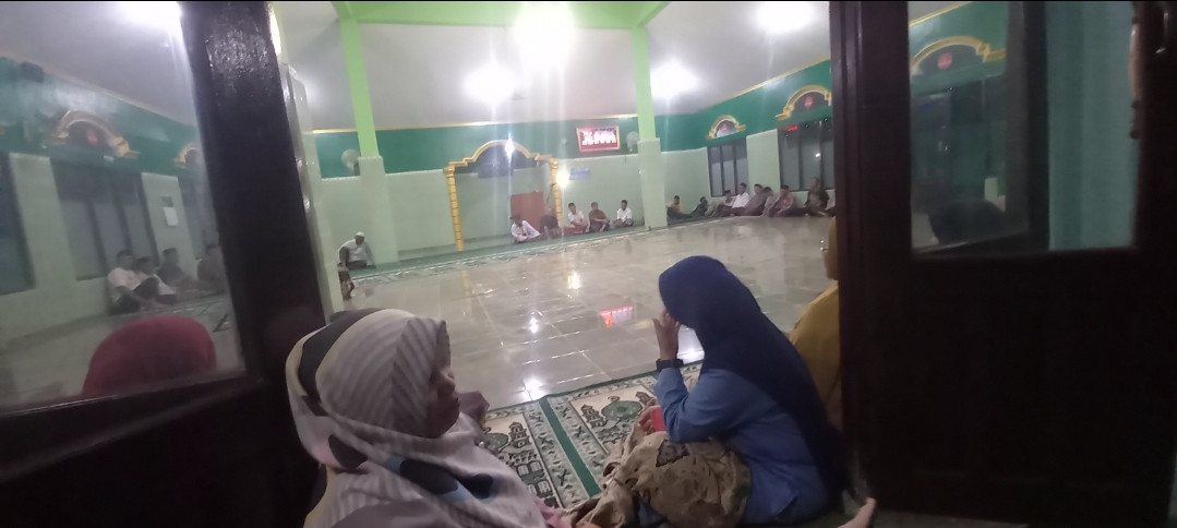 Pengajian rutin malam.mimggu kliwon dusun Kwadungan