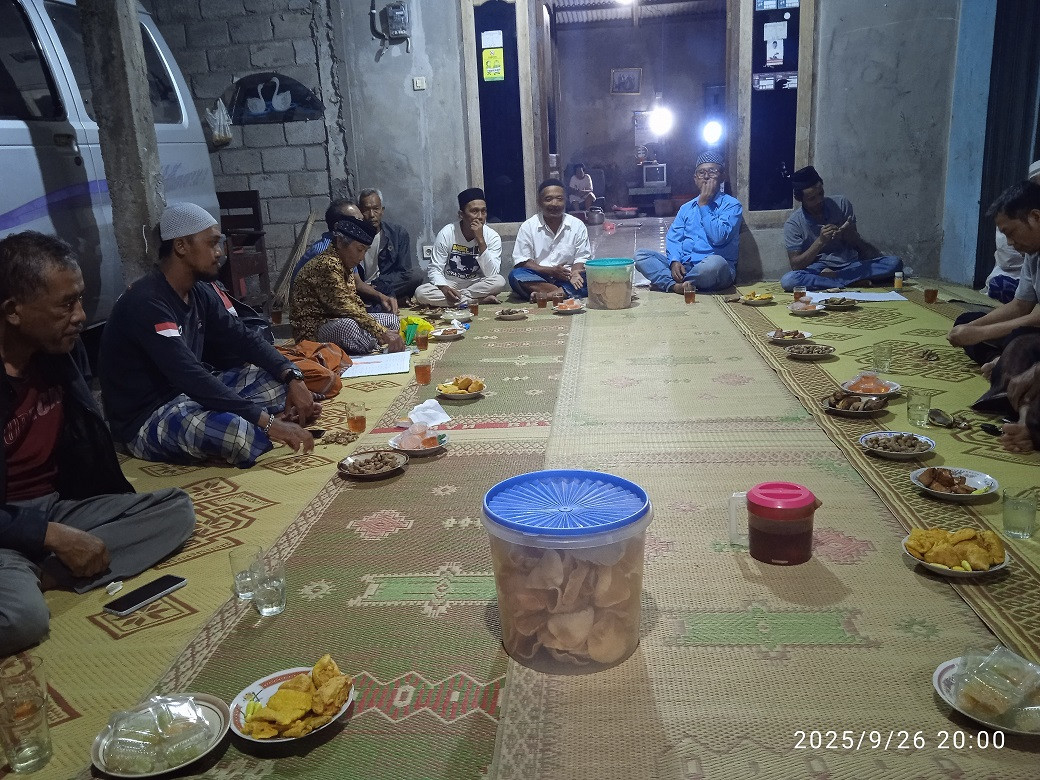 Rapat Rutin RT.002_Dusun Ganjuran_Kalurahan Widodomartani