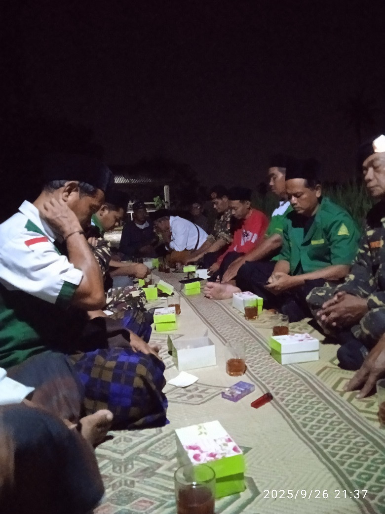 Ziarah Rutin Sahabat-Sahabat Ansor Banser Rijal Widodomartani_Dusun Ganjuran_Kalurahan Widodomartani