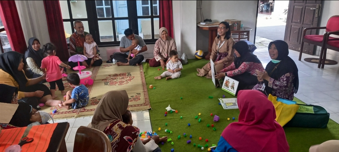 Kelas ibu balita di Posyandu Kunthi Kwadungan