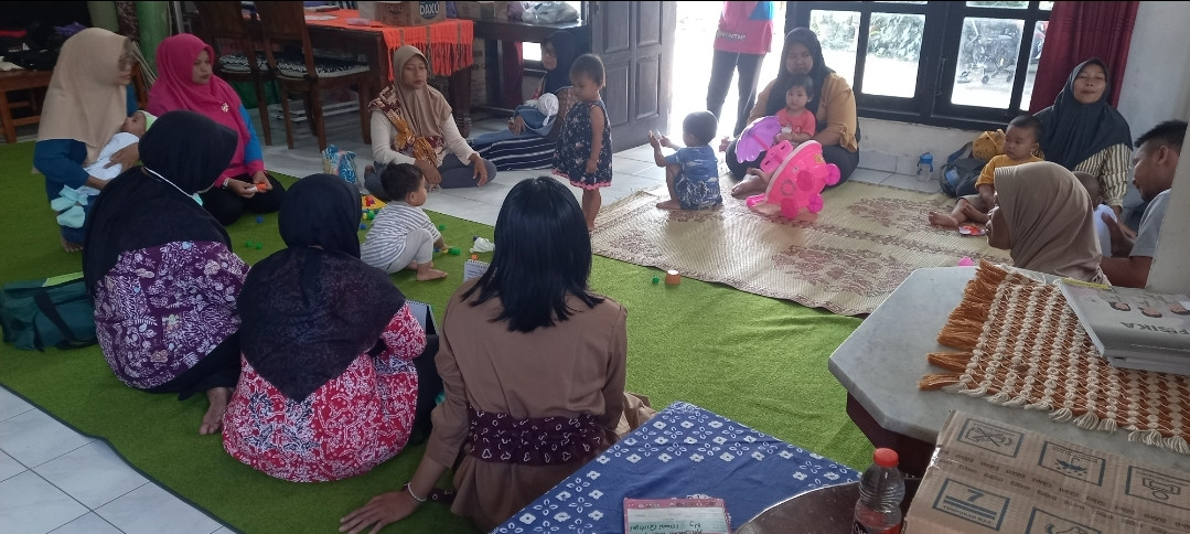 Kelas ibu balita di Posyandu Kunthi  Kwadungan