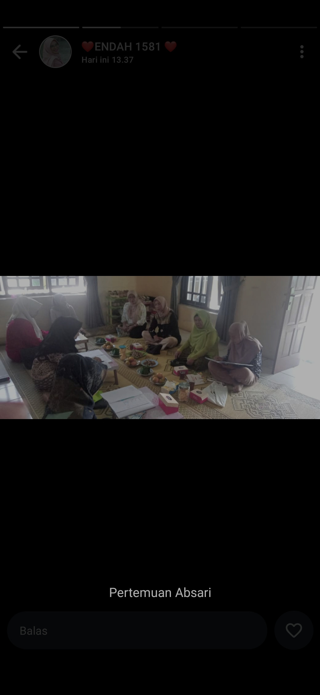 Pertemuan rutin PKK IMP kel.1  (Kalijeruk 2)