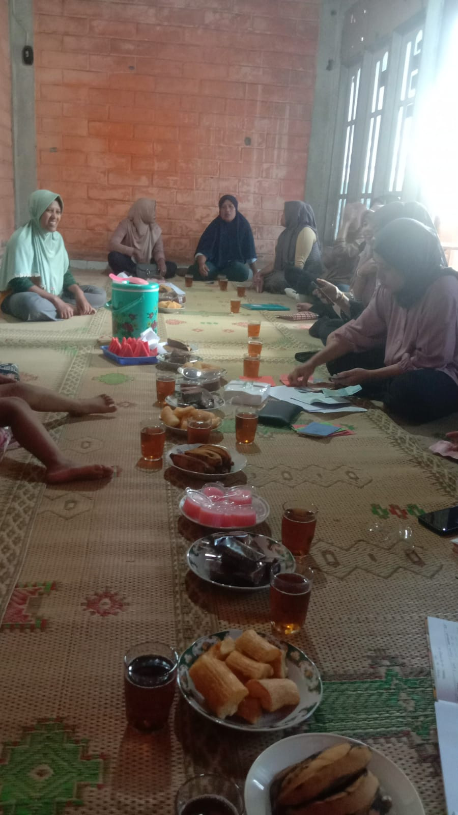 Pertemuan rutin Kwt pedas manis Pucangan