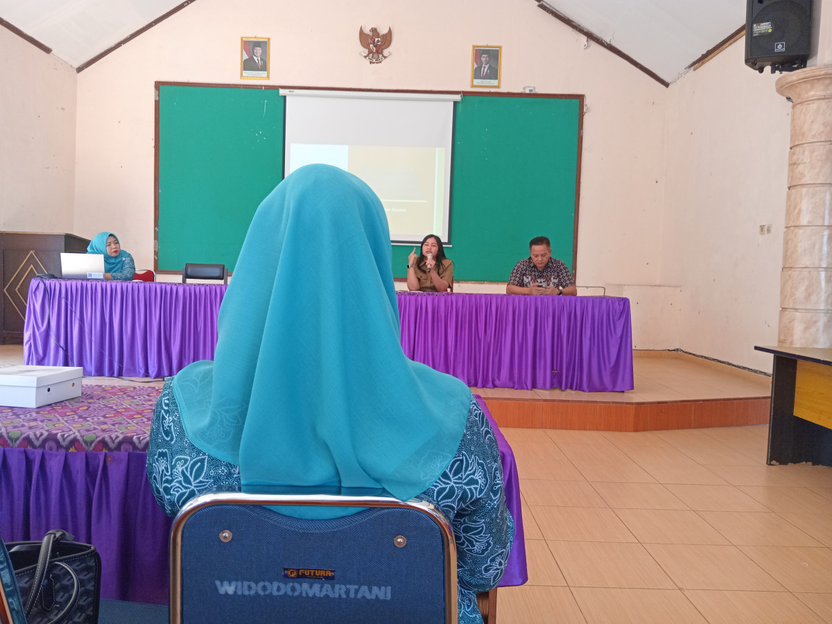 Kadep.Pucangan mengikuti bimbingan teknis bagi pkk