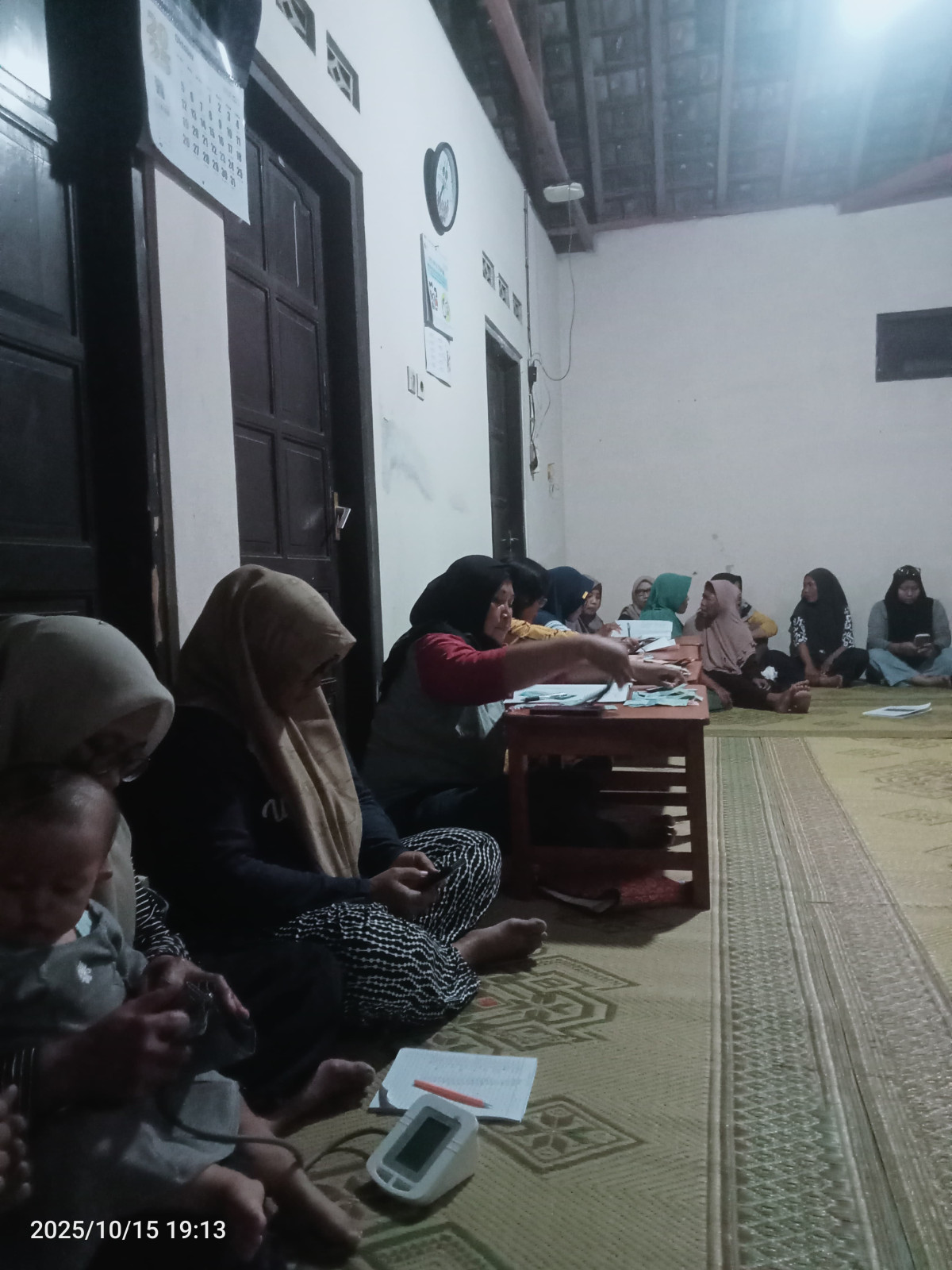 Pertemuan rutin PKK Kalijeruk 2