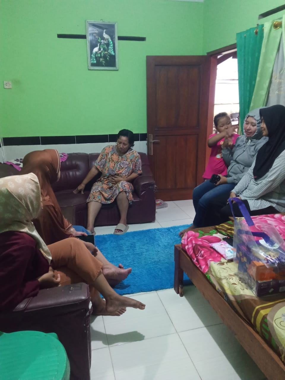 Besuk tetangga sakit dusun jimat