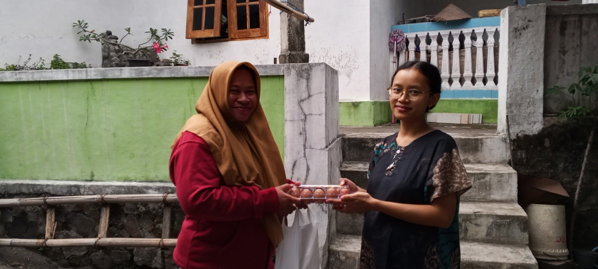 Distribusi telur Fungsional Dalem