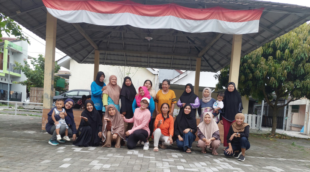 senam  rutin warga wahana praja