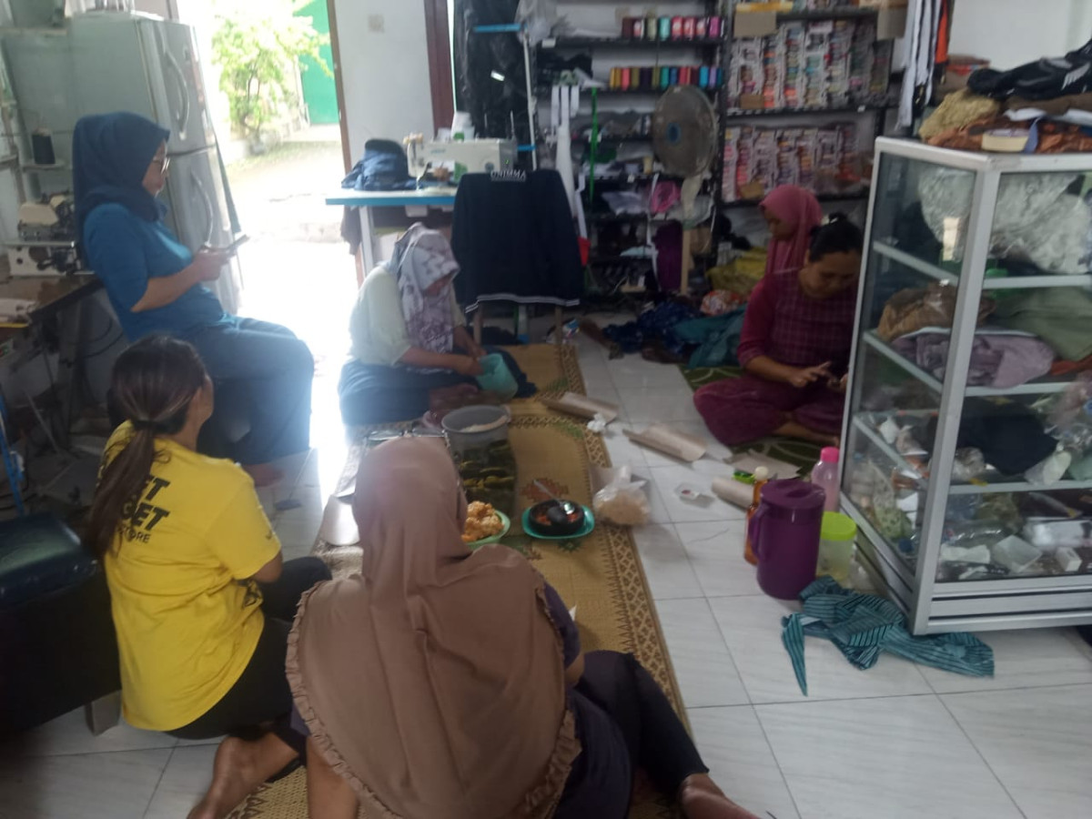 Kumpul dan makan bersama dusun jimat