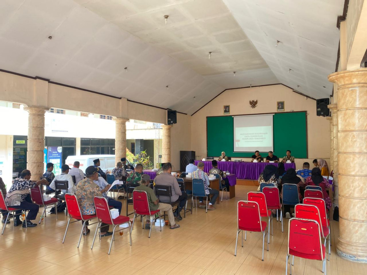 Musyawarah Kalurahan Data Kemiskinan Kalurahan Widodomartani