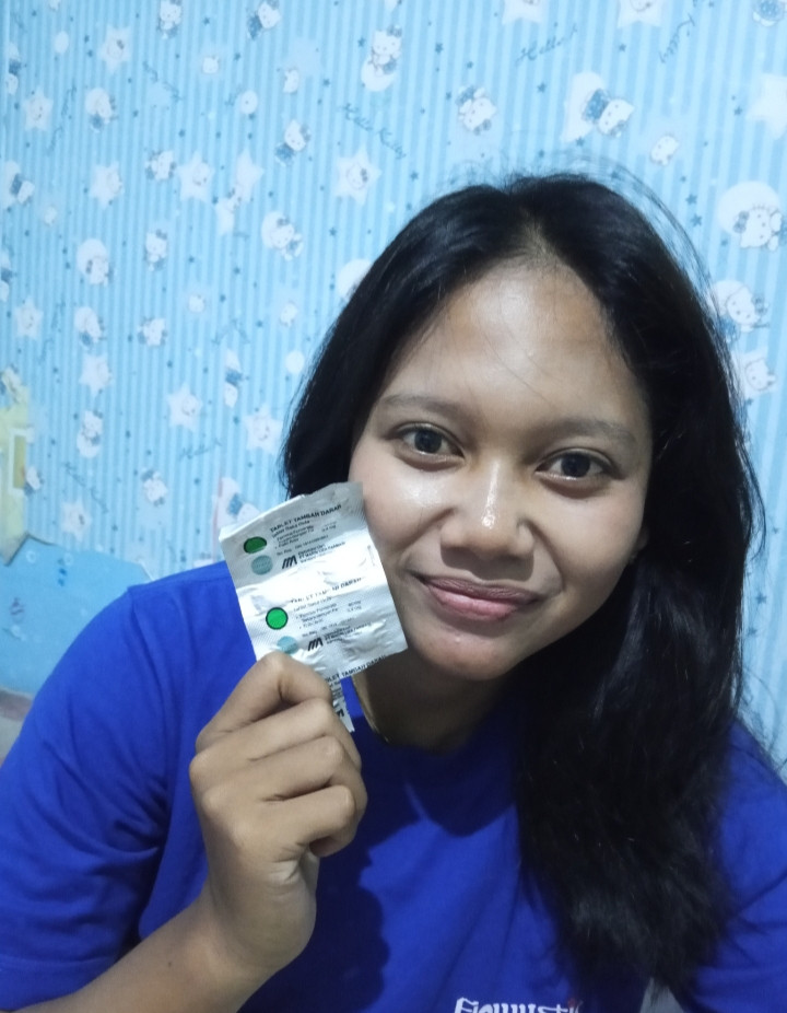 Pemberian tablet tambah darah dusun jimat