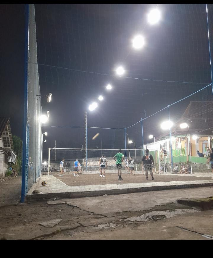 Latihan voly dusun jimat