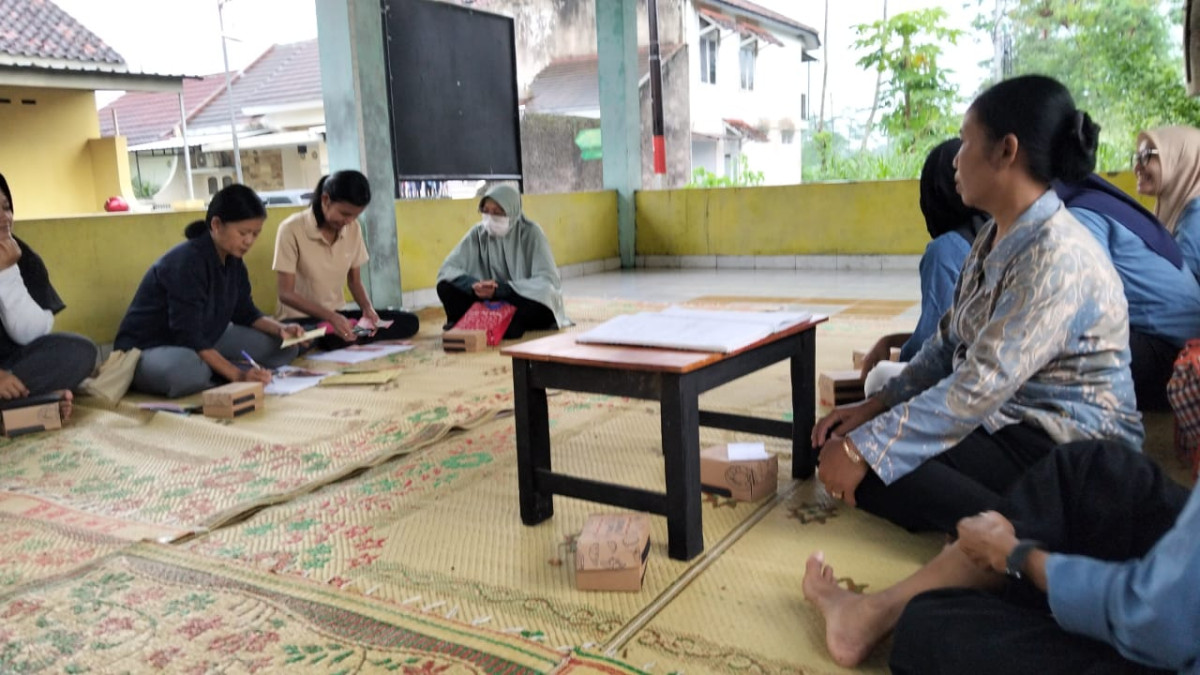 Pertemuan rutin pkk perum wahana praja