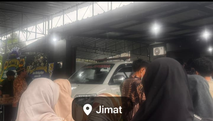 Kedatangan jenazah dr Papua dusun jimat