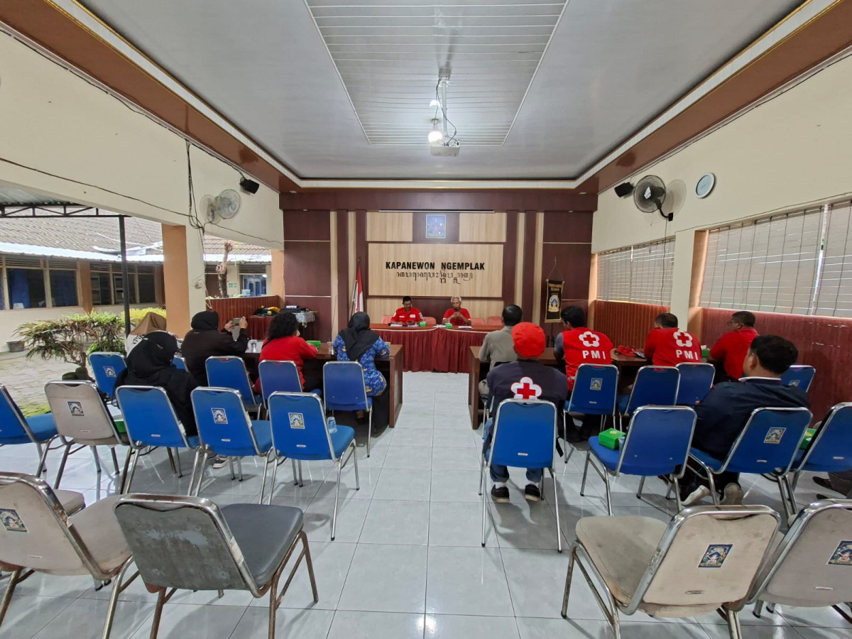 Pertemuan TSR PMI Ngemplak (Dalem)
