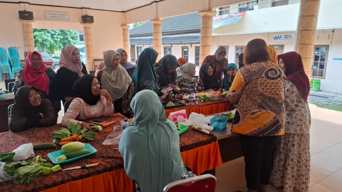 Bimtek pembuatan garnis ( ngalian )