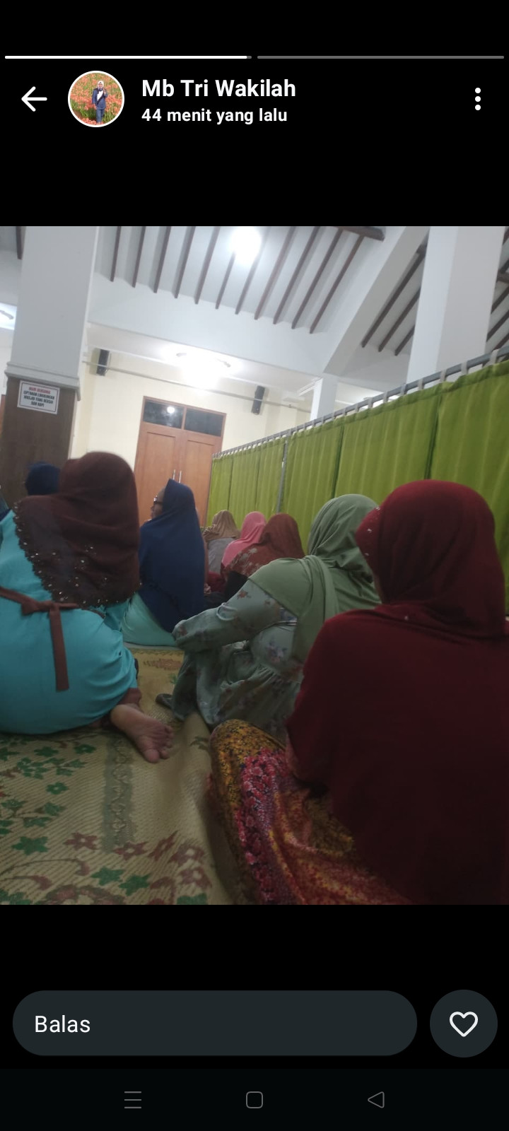 Pengajian bersama ( ngalian )