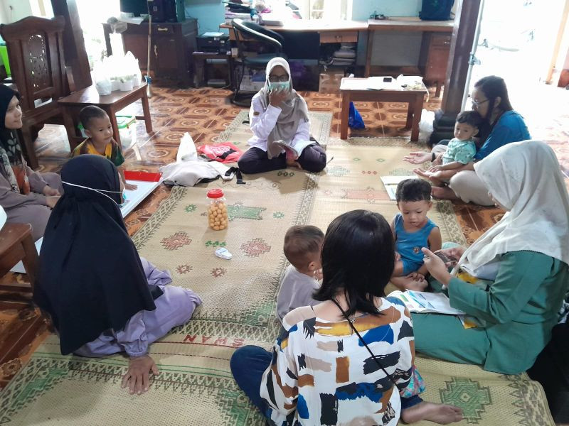 Posyandu balita bulan november dusun jangkang