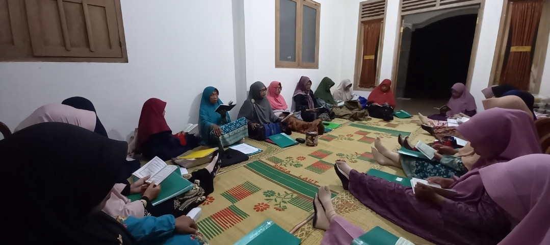 Yasinan rutin ibu-ibu dusun Kwadungan