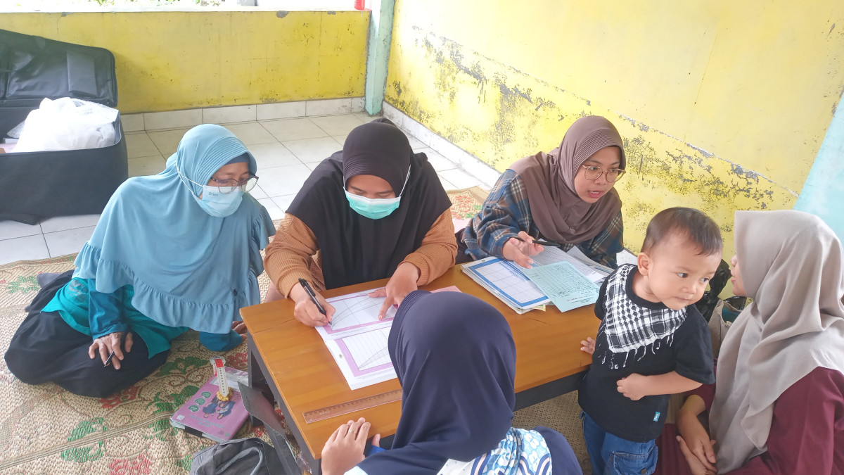 posyandu rutin Tetuko 2 wahanapraja