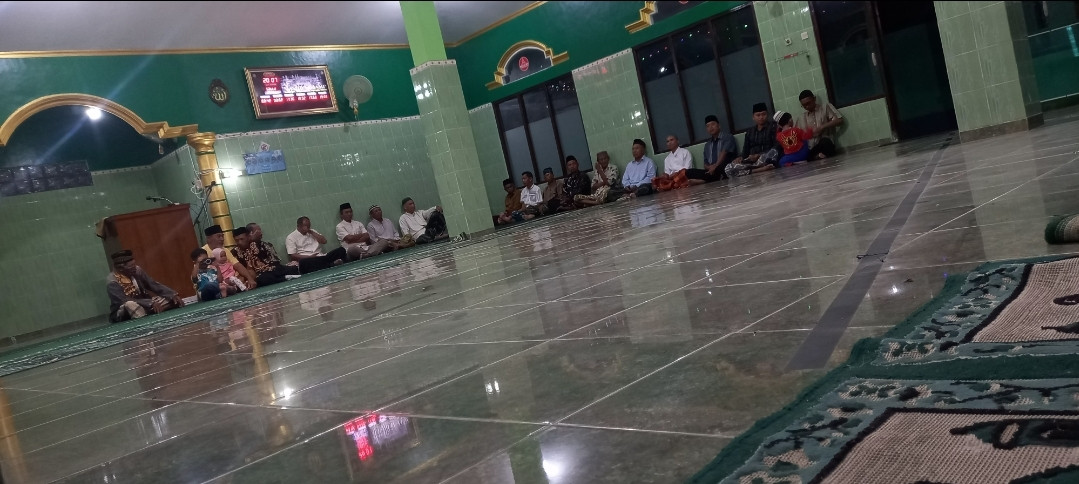Pengajian rutin malam Minggu Kliwon dusun Kwadungan