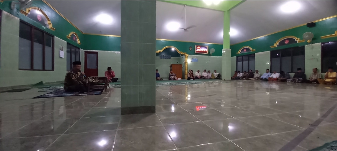 Pengajian rutin malam minggu kliwon di dusun Kwadungan