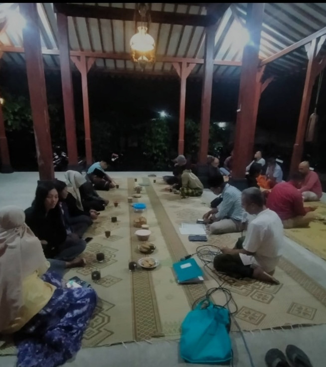 Rembuk  paguyuban Titi Laras  Kalijeruk ( kalijeruk 2)