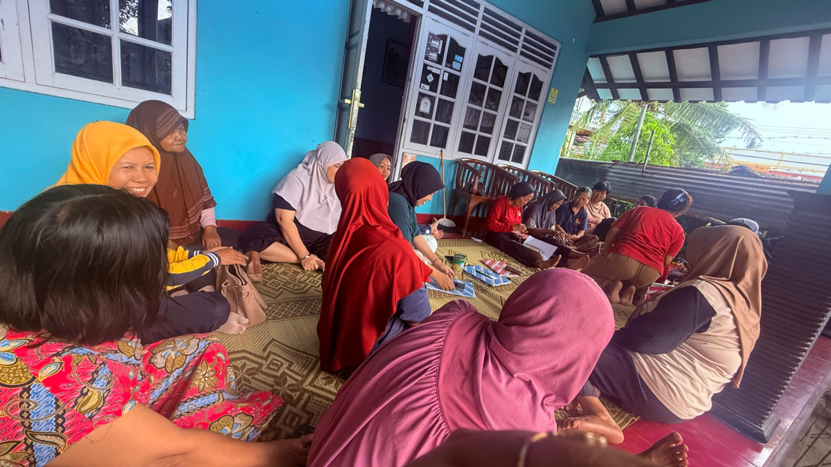 Arisan rt 04 di dusun kemasan