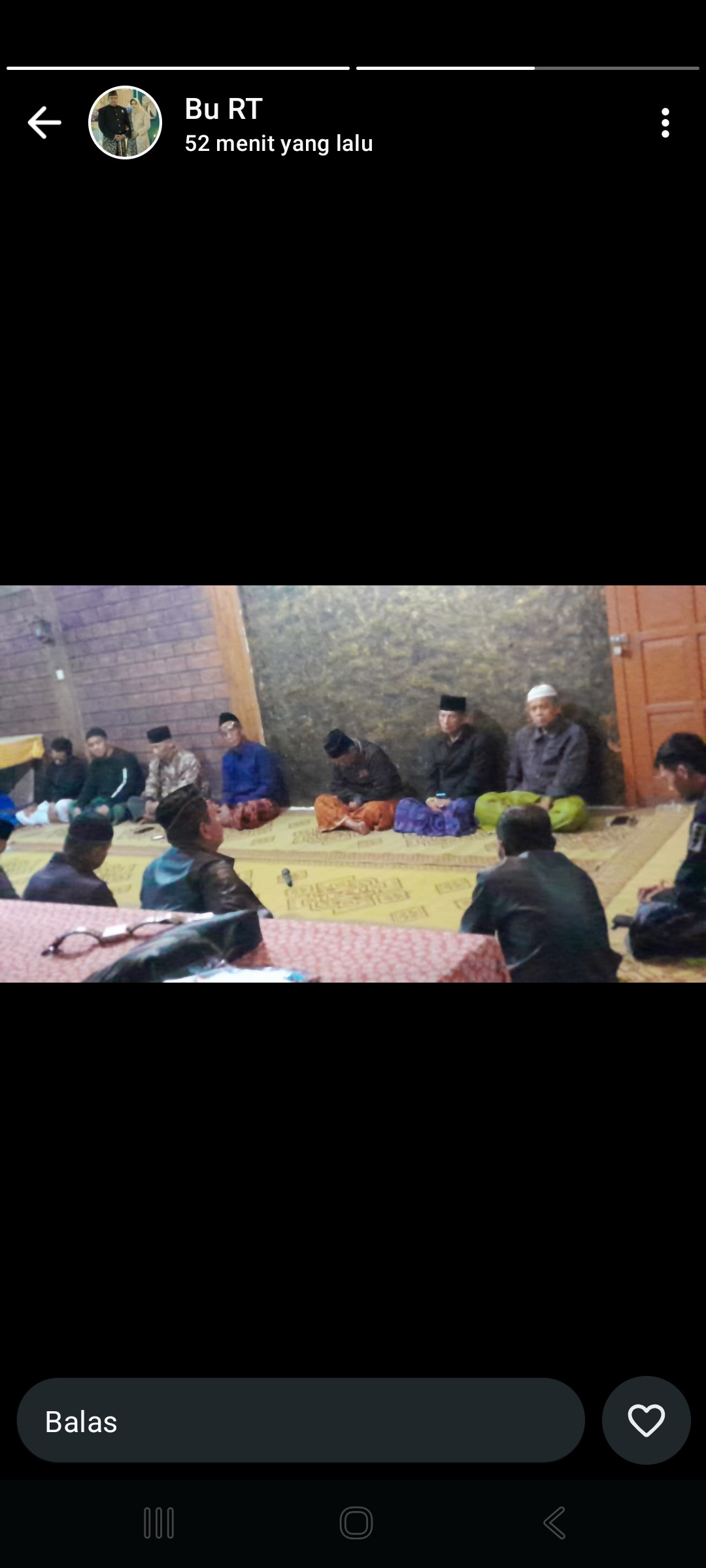 Rapat LPMD Dusun Banglen