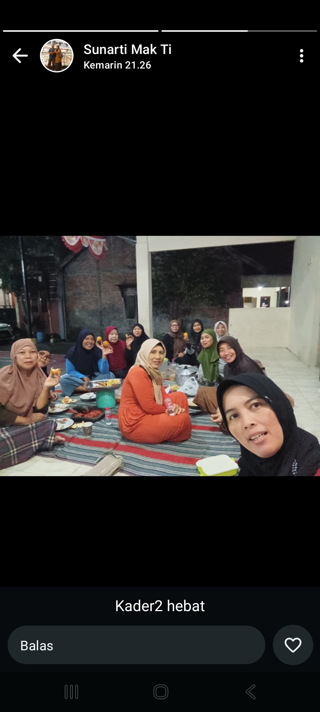 Perkumpulan kampung kb Dusun Banglen