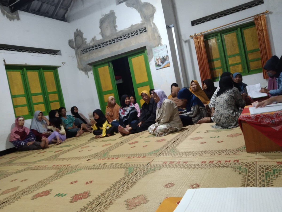 Pertemuan PKK kalijeruk 1