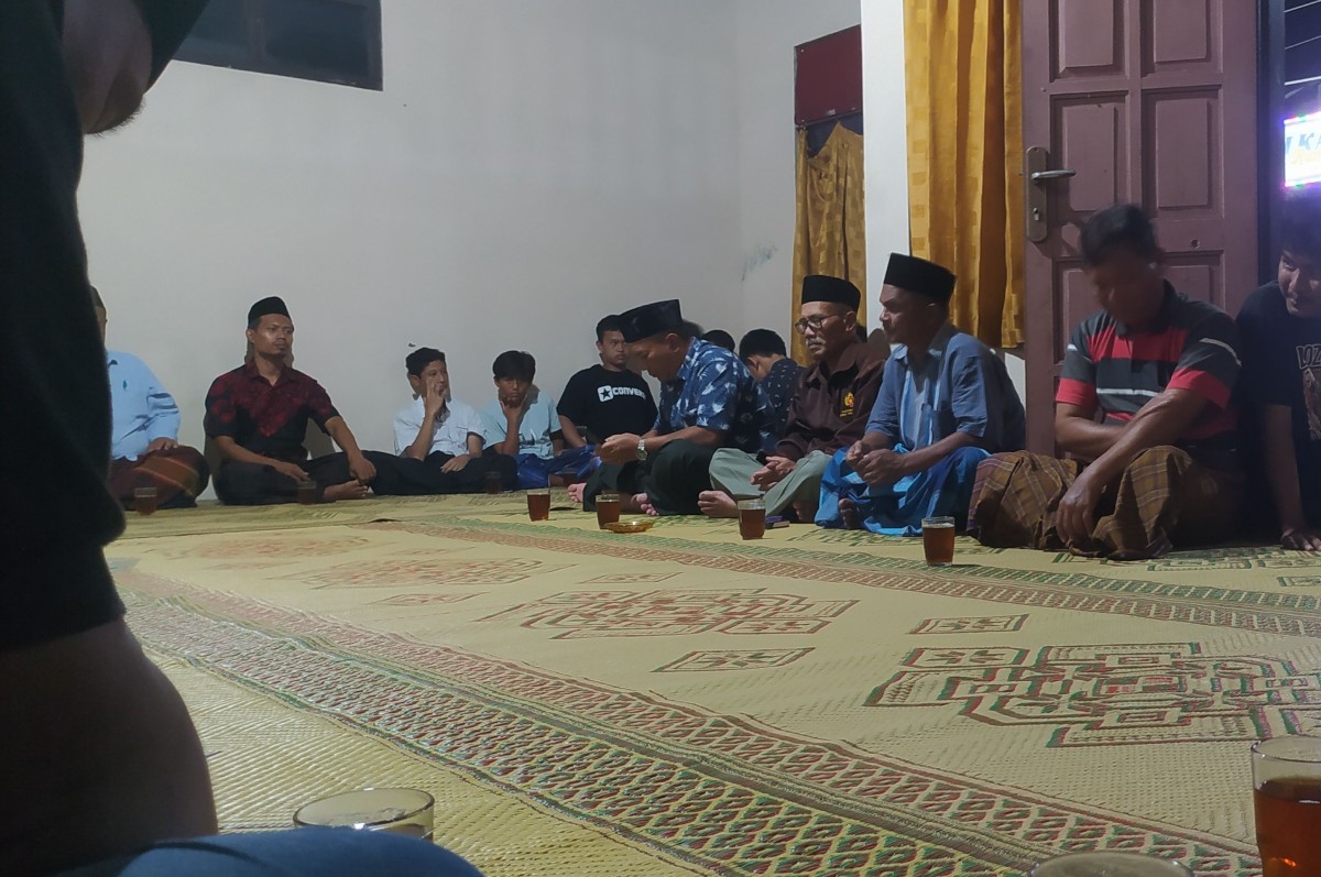 Rapat pembubaran panitia Nyadran (Kalijeruk 2)