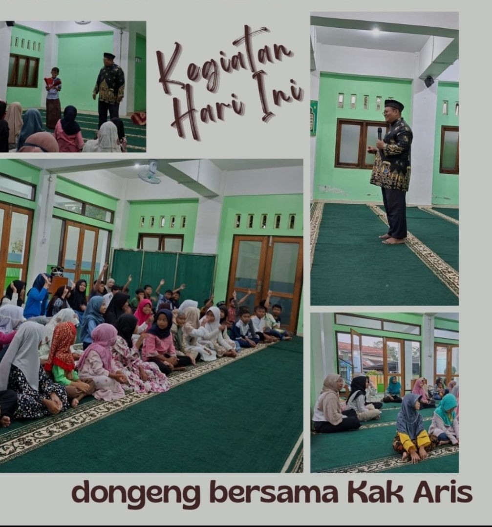 Pengajian anak" bersama  kak Aris pendongeng cilik(Kalijeruk 2)