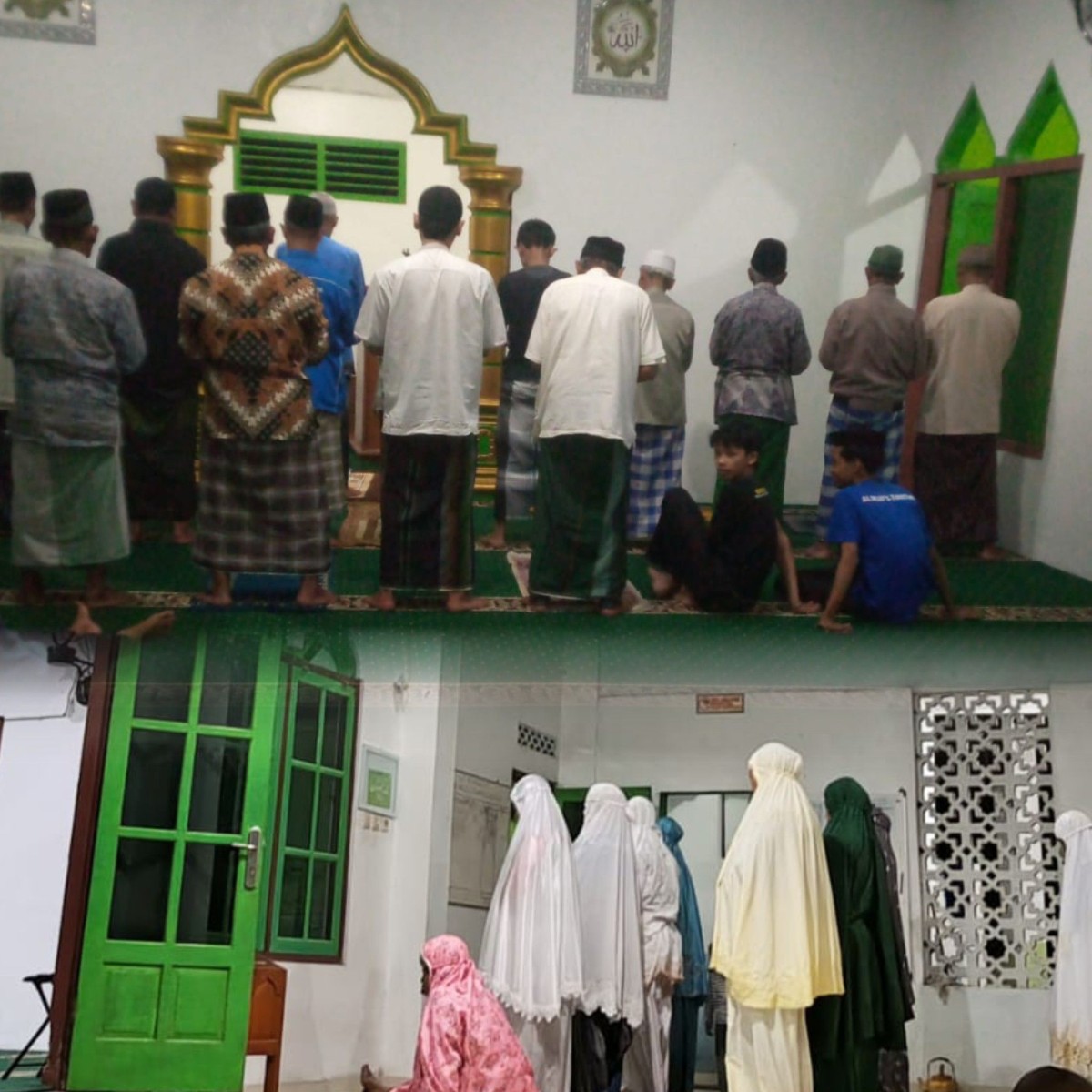 Salat Tarwih dusun klancingan