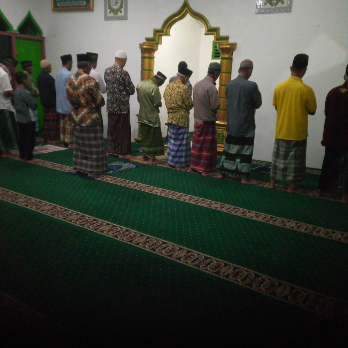 Salat Tarwih dusun klancingan