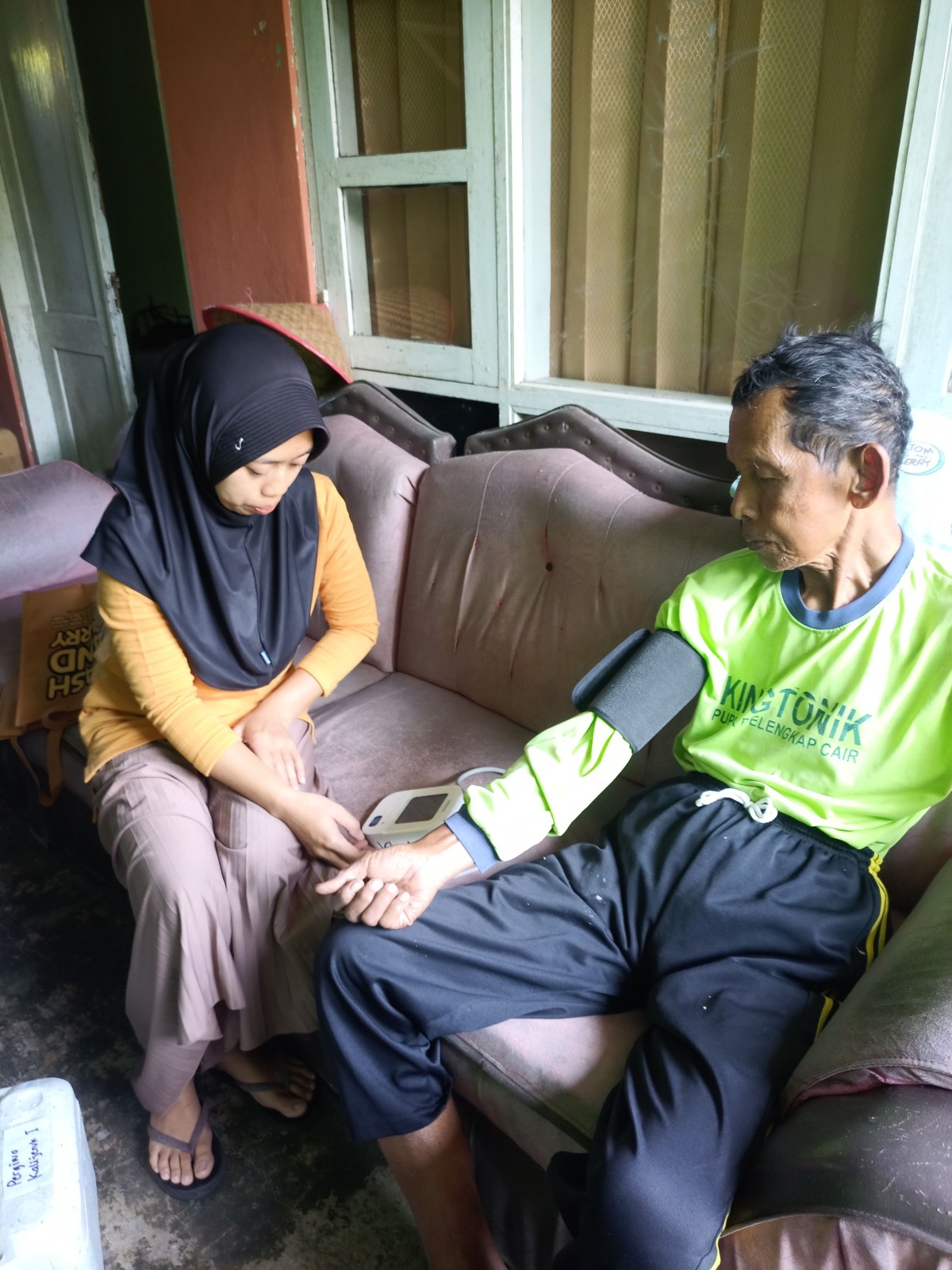 Kunjungan rumah lansia kalijeruk 1