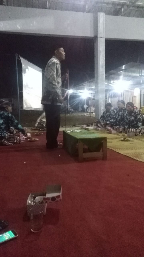 Pengisi materi Bapak Nurul Amri dari KUA Kecamatan Ngemplak