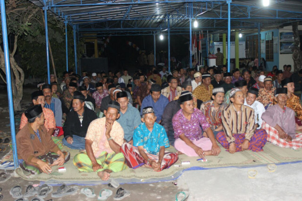 Tirakatan peringatan Hari Kemerdekaan RI ke 73 