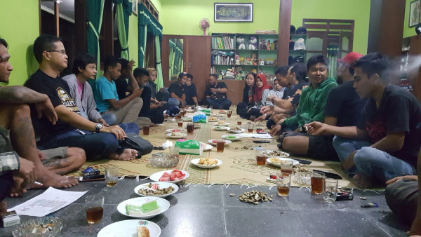 Rapat panitia Festival Gerobak sapi Tingkat DIY
