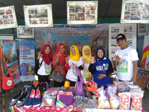 Bersama kepala dinas P3AP2KB kab sleman