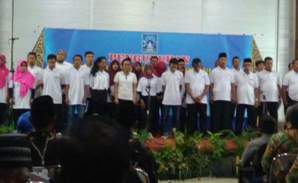 Pengukuhan Satgas Anti Narkoba