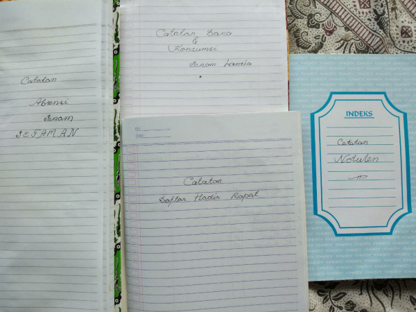 Buku Administrasi Senam lansia