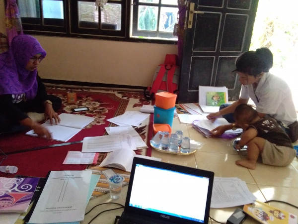 pertemuan kelompok uppks Barokah