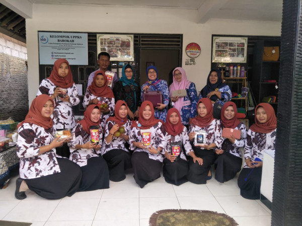 Kunjungan lapangan lomba Uppks tingkat kab sleman