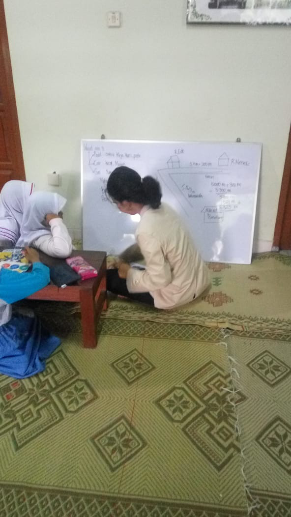 belajar kelompok/les